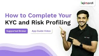 How to Complete Your KYC and Risk Profiling in the Teji Mandi App?