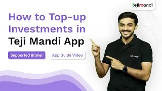 How to Top-up Your Investments in the Teji Mandi App with Invest More’ Op